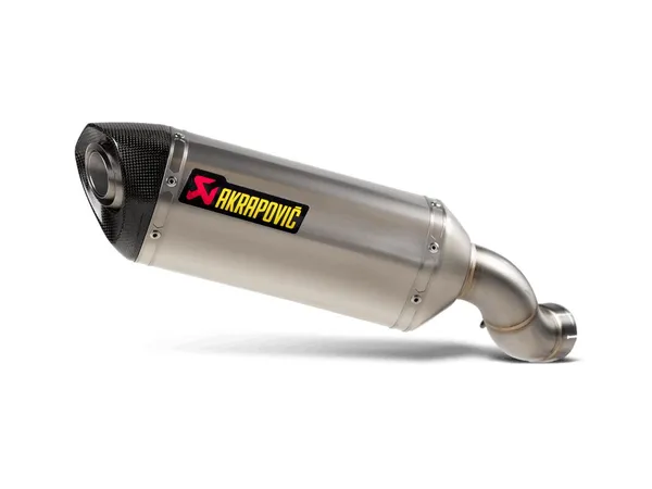Silencieux moto Slip-On Akrapovic – Kawasaki Z900 (2017-2023) – Titane & embout carbone – Homologué ECE