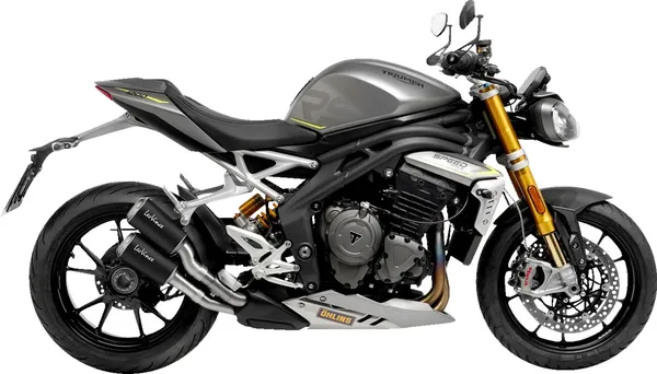 Silencieux moto Triumph Speed Triple 1200 RR/RS 2021-2024 – LeoVince LV-10 2 Black Edition – 15247B