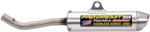 Silencieux PRO CIRCUIT 304 Factory Sound - Kawasaki KX 125 M 2003 à 2007