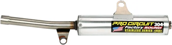 Silencieux PRO CIRCUIT 304 - Suzuki RM 250 1991 1992 - Rechange Aluminium Inox USA Europe