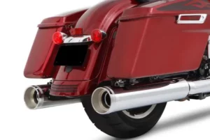 Silencieux Slip-On 4.5" Chrome - Harley Touring (2017-2025) - Rinehart Euro 4