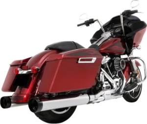 Silencieux Slip-On 4.5" Harley-Davidson Touring 2017+ - Rinehart DBX45 Chrome & Noir