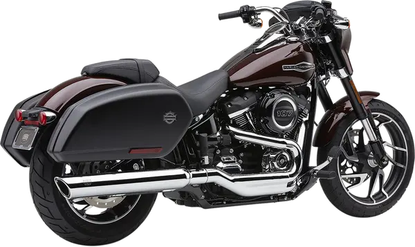 Silencieux Slip-On 909 Chrome - Harley Softail Sport Glide 2018-2021 - Cobra