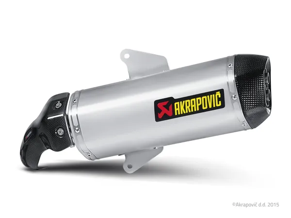 Silencieux Slip-On Akrapovic – Aprilia SRV 850 & Gilera GP 800 (2008-2016) – Inox/Fibre de carbone