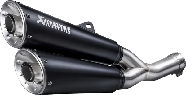 Silencieux Slip-On Akrapovic – Ducati Scrambler 803 ABS (2021–2023) – Acier Inox Noir