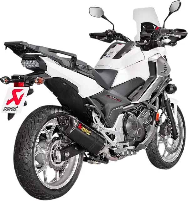 Silencieux Slip-On Akrapovic - Honda NC 700 / 750 & Integra - 2012 à 2020 - Fibre de carbone