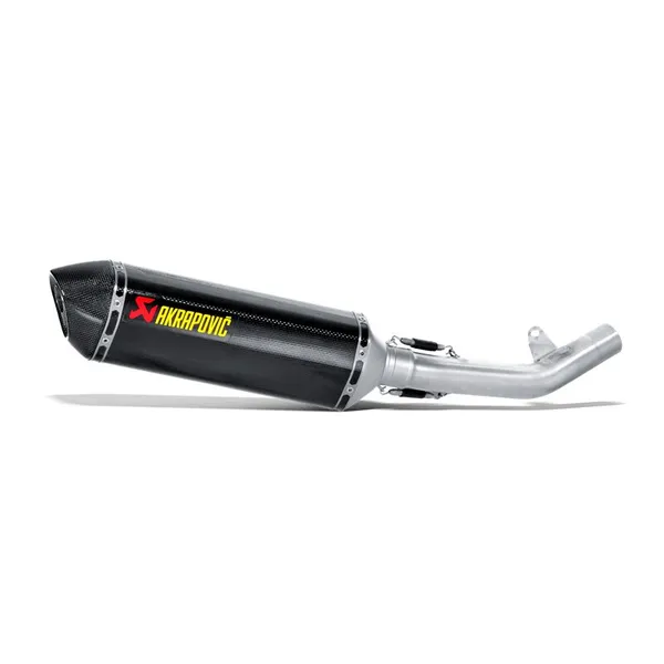 Silencieux Slip-On Akrapovic pour Kawasaki Z 750 / Z 750 R / Z 750 ABS 2007 à 2012 – Fibre de carbone