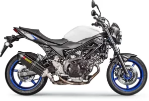 Silencieux Slip-On Akrapovic - Suzuki SV 650 / SV 650 X - 2016 à 2025 - Fibre de carbone