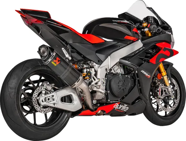 Silencieux Slip-On – Aprilia RSV4 & Tuono V4 (2021-2024) – Akrapovic Titane Carbone