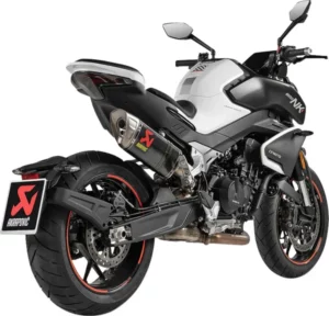 Silencieux Slip-On CF MOTO NK800 2023-2025 Akrapovic Carbone Titane Homologué ECE