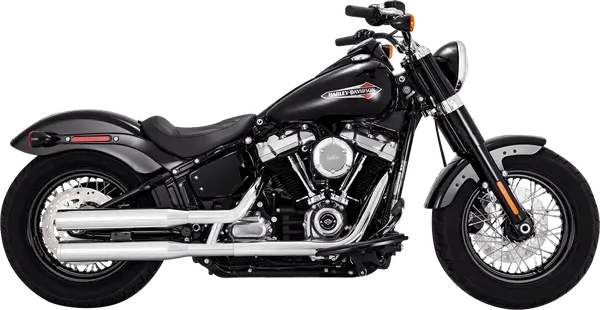 Silencieux Slip-On Eliminator 300 Harley Softail 2018-2024 – Vance & Hines – Réf. 16312