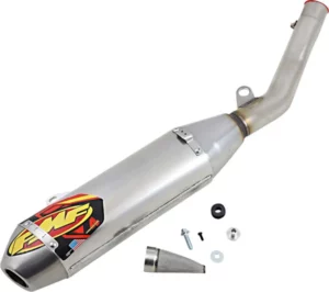 Silencieux Slip-On FMF PowerCore 4 HEX - Yamaha WR 450 F 2020 - Aluminium et inox - 044462