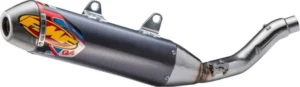 Silencieux Slip-On FMF Q4 HEX pour Honda CRF450X (2019-2026) - USA - Réf. 041578