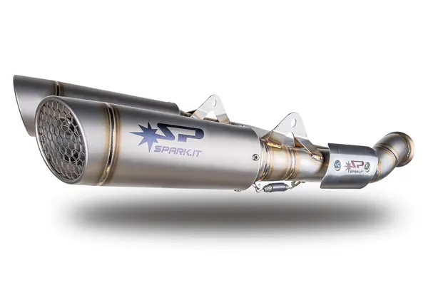 Silencieux Slip-On Grid-O SPARK - KTM Duke 790 / 790L 2018-2020 - Titane - GKT0110TOM