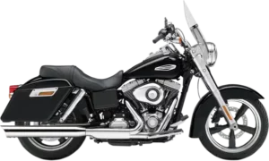 Silencieux Slip-On Harley-Davidson Dyna Switchback 2012-2016 – COBRA Scalloped Chrome
