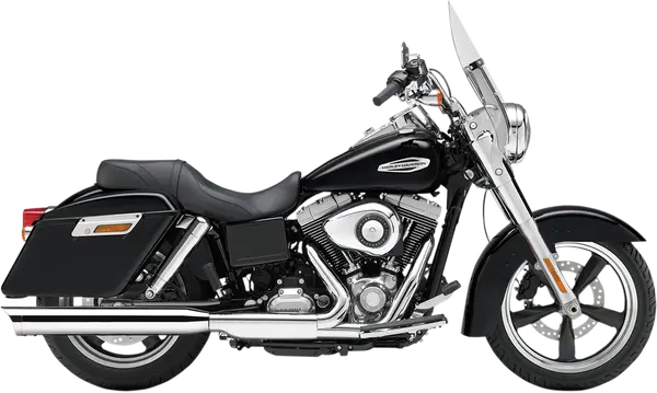 Silencieux Slip-On Harley-Davidson Dyna Switchback 2012-2016 – COBRA Scalloped Chrome