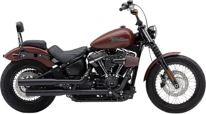 Silencieux Slip-On Harley Softail Deluxe & Heritage Classic 2018-2024 - COBRA Neighbor Haters Noir