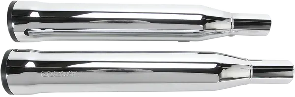 Silencieux Slip-On Harley Sportster 2004-2013 – Chrome – COBRA Race Pro Tip