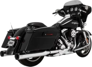 Silencieux Slip-On Harley Touring 1995-2016 – Vance & Hines Eliminator 400 Chrome & Noir