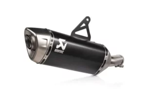 Silencieux Slip-On – Honda XL750 Transalp 2023-2025 – Akrapovic – Titane Noir Homologué ECE