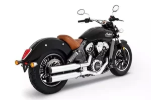 Silencieux Slip-On Indian Scout (2015-2024) - Rinehart Racing Chrome/Noir