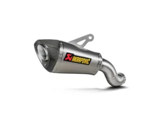 Silencieux Slip-On Kawasaki Z900 2025 – Akrapovic Titane Embout Carbone