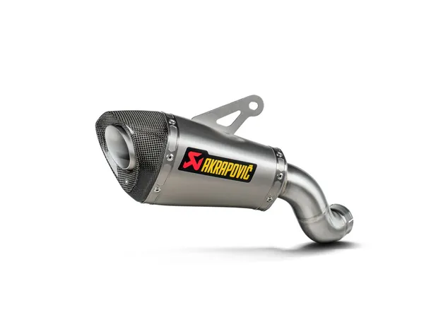 Silencieux Slip-On Kawasaki Z900 2025 – Akrapovic Titane Embout Carbone