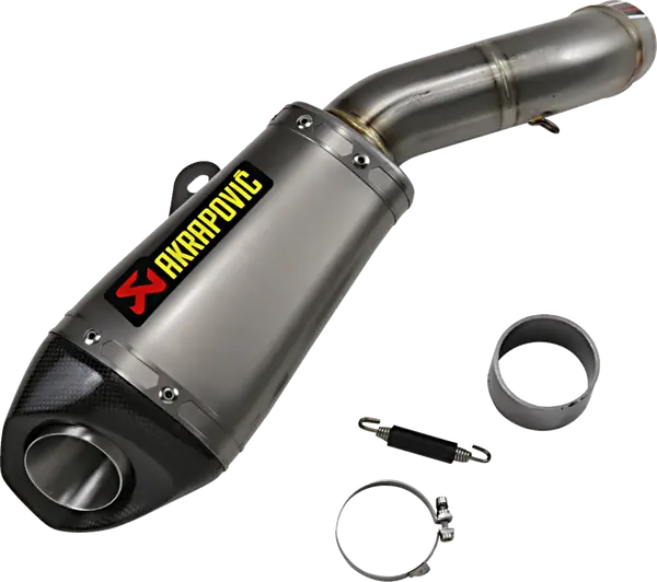 Silencieux Slip-On Line Akrapovic - Kawasaki Z 900 ABS 2020 à 2024 - Titane & Carbone