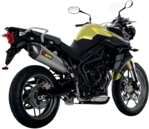 Silencieux Slip-On Line – Triumph Tiger 800 (2011-2014) – Akrapovic – Titane & Fibre de carbone
