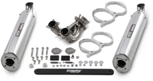 Silencieux Slip-On Polaris RZR XP 1000 (2015–2023) – TRINITY RACING Stage 5 Dual – Aluminium/Inox USA & Europe