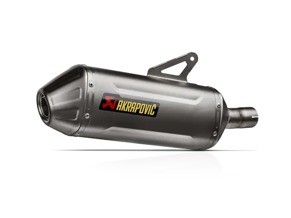 Silencieux Slip-On pour CF Moto MT450 2024-2025 - Akrapovic - Titane Homologué ECE