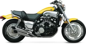 Silencieux Slip-On pour Yamaha VMX-12 1200 VMax 1985-2007 - Cobra Slash Cut Chrome