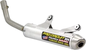 Silencieux Slip-On Pro Circuit 304 Factory - Beta RR 250 / 300 (2014-2018) - Aluminium/Inox
