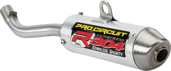 Silencieux Slip-On PRO CIRCUIT R-304 – Honda CR 125 R 1993-1997 – Aluminium/Inox – Réf. SH93125-RE
