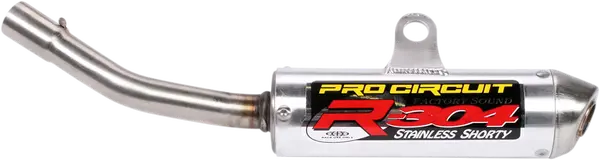 Silencieux Slip-On R-304 pour Suzuki RM 125 (1996-2000) – Pro Circuit – Aluminium brossé