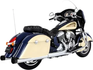 Silencieux Slip-On RINEHART 4" - Indian Chieftain, Roadmaster, Springfield (2014-2026) Chrome & Noirs