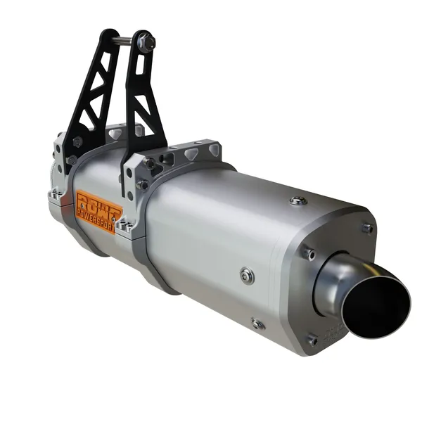 Silencieux Slip-On RJWC – CF MOTO ZFORCE 800 V2 EFI 4x4 EPS 2023-2024 – APX Aluminium Anodisé