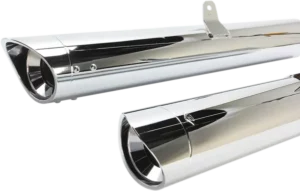 Silencieux Slip-On Scalloped Chrome - Honda GL1800 Gold Wing 2012-2016 - COBRA