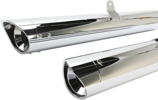 Silencieux Slip-On Scalloped Chrome - Honda GL1800 Gold Wing 2012-2016 - COBRA