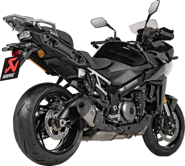 Silencieux Slip-On – Suzuki GSX-S 1000 GX 2024-2025 – Akrapovic – Titane & Carbone – ECE