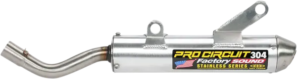 Silencieux Slip-On Suzuki RM 250 2002-2003 - PRO CIRCUIT 304 Factory Sound - Réf SS02250-SE