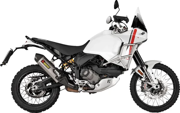 Silencieux Slip-On Titane Ducati Desert X 950 (2022-2024) – Akrapovic Homologué ECE