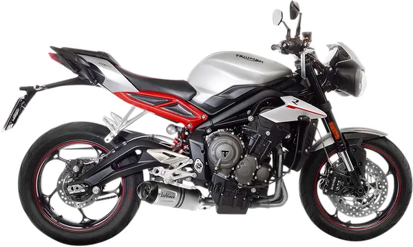 Silencieux Slip-On Triumph Street Triple 765 2017-2019 - LeoVince LV One Evo 14288E
