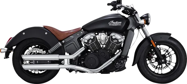 Silencieux Slip-On Vance & Hines PCX - Indian Scout 2015 à 2024 - Chrome