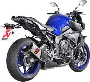 Silencieux Slip-On – Yamaha MT-10 2016 à 2021 – Akrapovic Titane EU/ECE Homologué