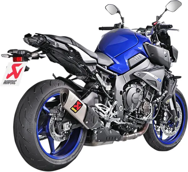 Silencieux Slip-On – Yamaha MT-10 2016 à 2021 – Akrapovic Titane EU/ECE Homologué
