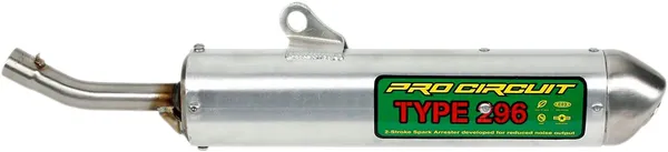 Silencieux Type 296 avec pare-étincelles pour Honda CR 125 R 2002-2007 – PRO CIRCUIT SH02125-296