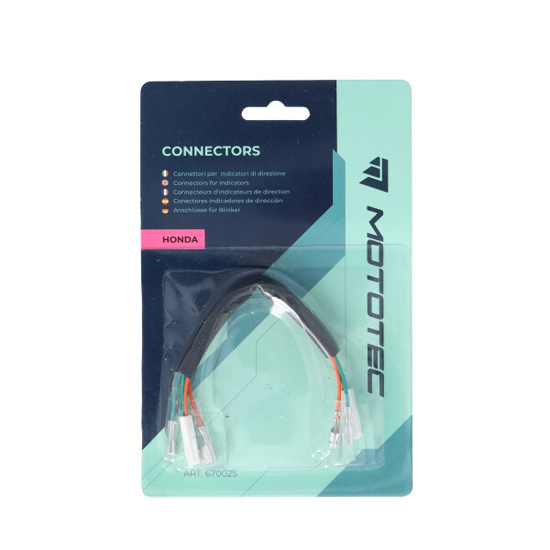 Adaptateur Clignotants MOTOTEC DIR pour HONDA - 12V, bornes 4 mm