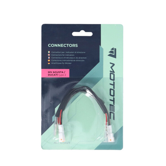Adaptateur Clignotant MOTOTEC DIR Type 2 - MV AGUSTA / DUCATI