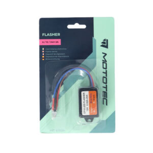 Centrale clignotante MOTOTEC 6/12/24V 2A